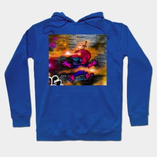 Space Man Splatt Graffiti Hoodie